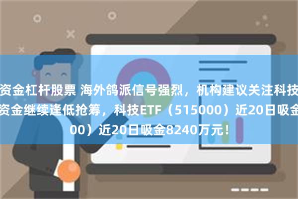 资金杠杆股票 海外鸽派信号强烈，机构建议关注科技成长分支！资金继续逢低抢筹，科技ETF（515000）近20日吸金8240万元！