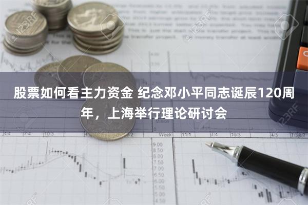 股票如何看主力资金 纪念邓小平同志诞辰120周年，上海举